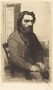 Alphonse Legros, 1861.