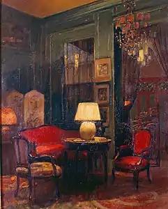 Intérieur bordelais (1930), musée des Beaux-Arts de Bordeaux.