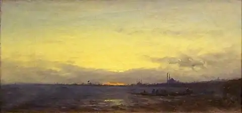 Félix Ziem, Stamboul, fin du XIXe siècle.