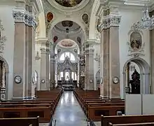 Intérieur de la basilique Saint-Magne de Füssen