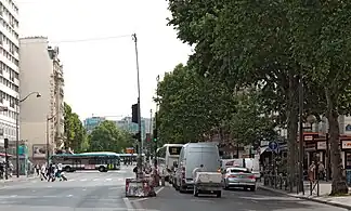 Partie sud, vers la porte d'Orléans.