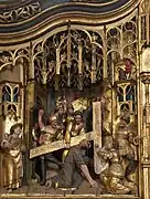 La montée au calvaire.