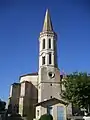 L'église Saint-Blaise de Fezensaguet-Lomagne et le poids public.