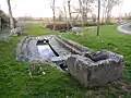 Le lavoir proche du bourg.