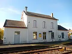 Vue côté quai en Octobre 2017.