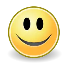 un smiley symbolisé par GERTY.