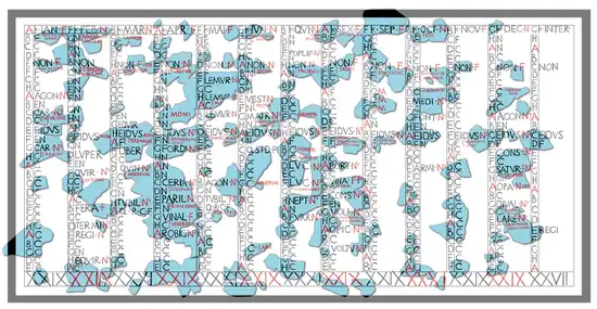 Les Fastes d'Antium reconstitués à partir des fragments découverts