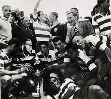 La grande équipe du FC Sète, en 1934.