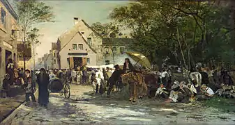 Russischer Wochenmarkt (1876)
