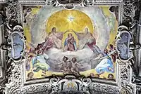 Couronnement de la Vierge, Plafond de La Chapelle de François Marie II d’Urbino, 1582-83, Federico Zuccari.