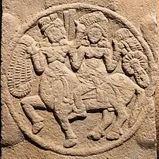 Femme montant un Centaure.