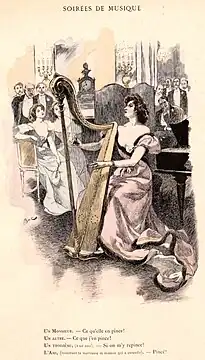 Nos femmes, Soirée de musique.