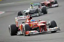 Photo de Fernando Alonso à Barheïn