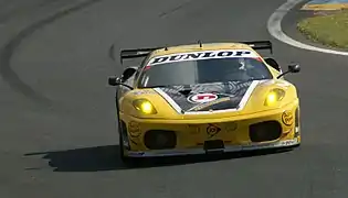 La Ferrari F430 GTC aux 24 Heures du Mans 2009.