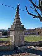 Fontaine-oratoire Jeanne d'Arc (1896) aux Ferrassières