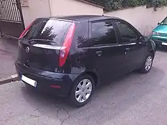 Fiat Punto II Phase 2, 5 portes (à partir de 2007).