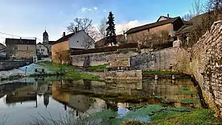 La source de la Filaine.