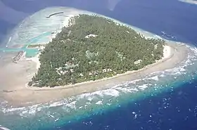 Vue aérienne sur Filitheyo.