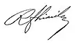 Signature de Rodolfo Chiari