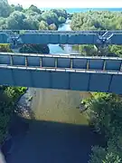 Le Corace à proximité de son embouchure.