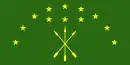 Drapeau de la république d'Adyguée