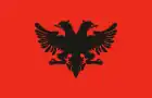 Drapeau de l'Albanie indépendante de 1912 à 1914