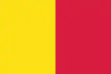 Drapeau d'Andorre de 1806 à 1866.