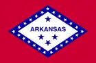Drapeau de l'Arkansas de 1924 à 2011.