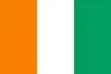 Drapeau de la Côte d'Ivoire