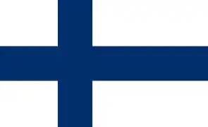 Drapeau de la Finlande