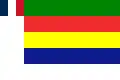 Drapeau de l'État des Druzes, au sein du Mandat français de Syrie (1921-1932).