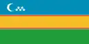 Drapeau de République du Karakalpakstan