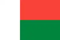 Drapeau de Madagascar
