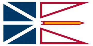Drapeau de Terre-Neuve-et-Labrador
