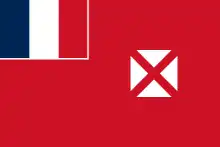 Drapeau de Wallis-et-Futuna.