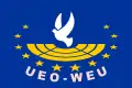 Drapeau de l'Assemblée de l'Union de l'Europe occidentale.