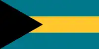 Drapeau des Bahamas