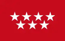 Drapeau de la communauté de Madrid