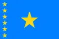 Drapeau de la république démocratique du Congo