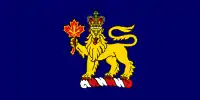 Drapeau du Gouverneur général du Canada.