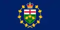 Drapeau du lieutenant-gouverneur de l'Ontario.