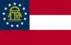 Drapeau de la Géorgie (États-Unis)