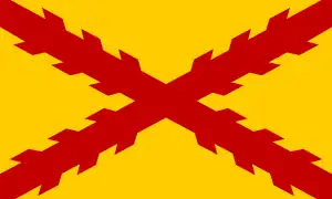 Drapeau des Tercios Morados Viejos.