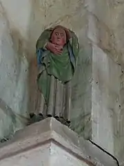 Saint Clair, statue polychrome du XIVe siècle (?)