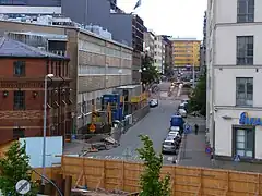 Partie nord de Fleminginkatu.