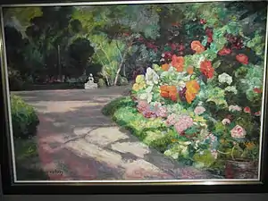 Victor Charreton, Fleurs du parc (1933).