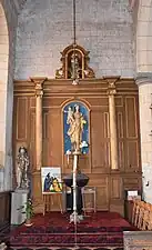 Retable de la Vierge.