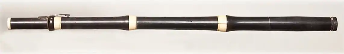 Flûte Clapisson du Musée de Stockholm