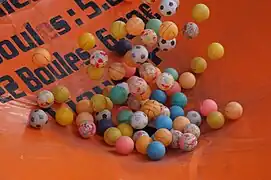 Un stand de boules.