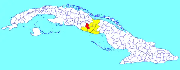 Municipalité de Fomento dans la province de Sancti Spíritus